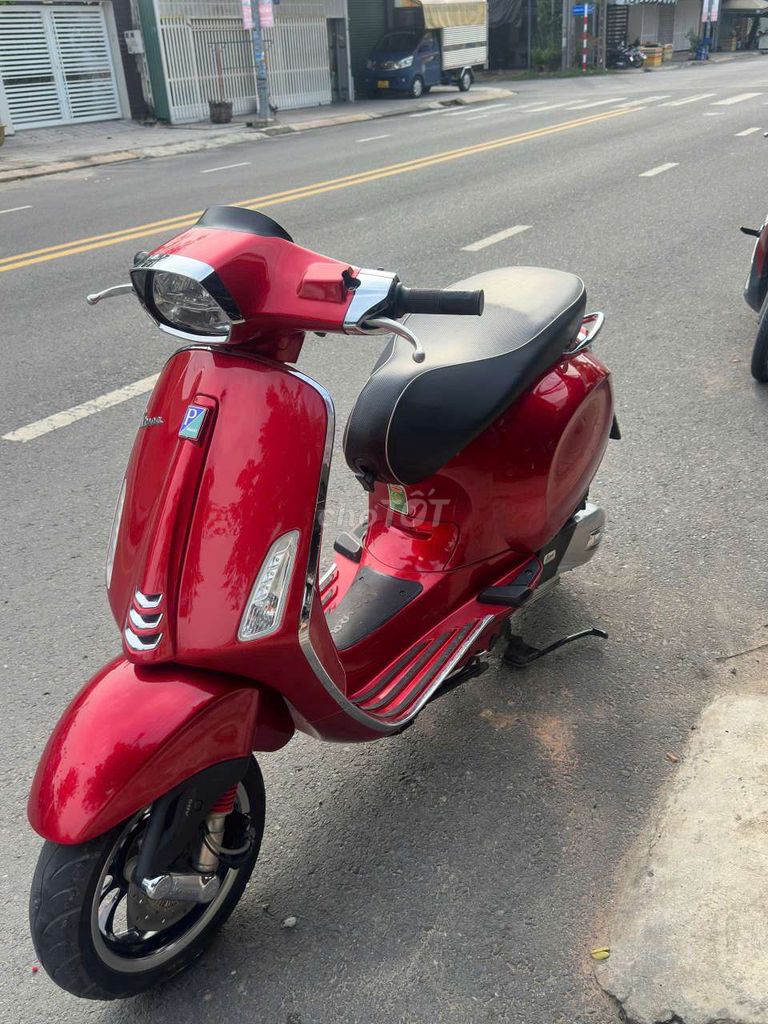 Piaggio Vespa Sprint Đỏ 7576 km. Mua bán Xe máy tại Thành phố Tây Ninh Tây Ninh được đăng bởi Diệt Thuốc TN hình 5