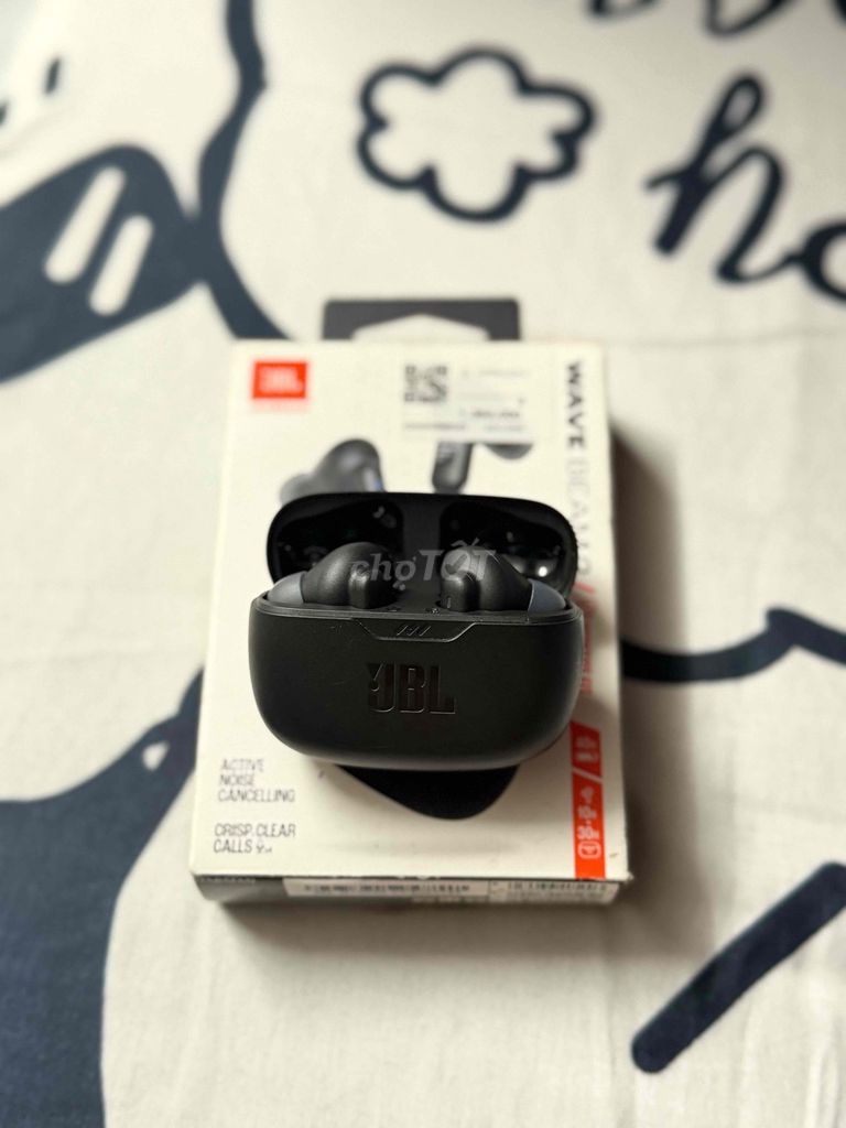 Tai nghe JBL Wave Beam 2 Đen chống ồn. Mua bán Tivi, Âm thanh tại Quận 7 Tp Hồ Chí Minh được đăng bởi an hình 1