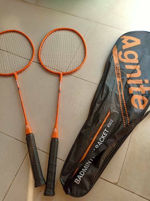bộ 2 vợt cầu lông Agnite chính hãng
