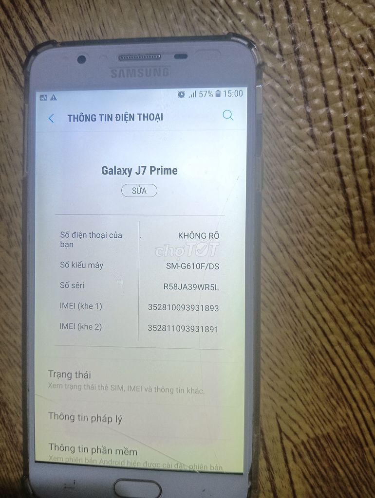 Sam sung j7 prime zin. Mua bán Điện thoại tại Thành phố Thủ Dầu Một Bình Dương được đăng bởi Phong Văn hình 1
