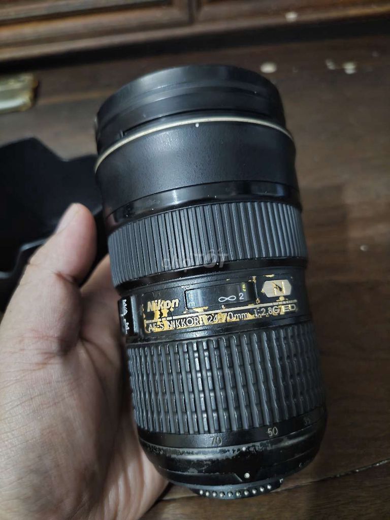 Ống kính máy ảnh Nikon 24-70mm f/2.8G ED Đen. Mua bán Máy ảnh, Máy quay tại Quận Đống Đa Hà Nội được đăng bởi viet hình 1
