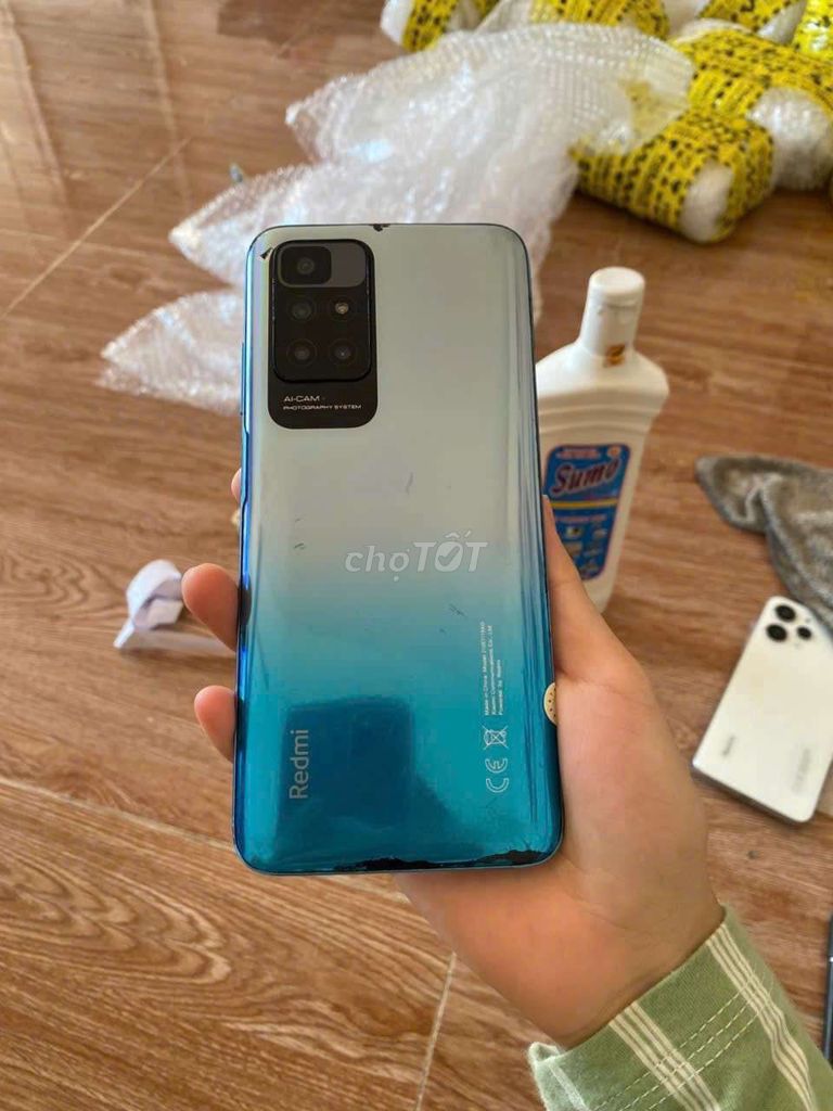 redmi 10, 64g, pin 5000, full cn. Mua bán Điện thoại tại Thành phố Thủ Dầu Một Bình Dương được đăng bởi Phước Mobile hình 1