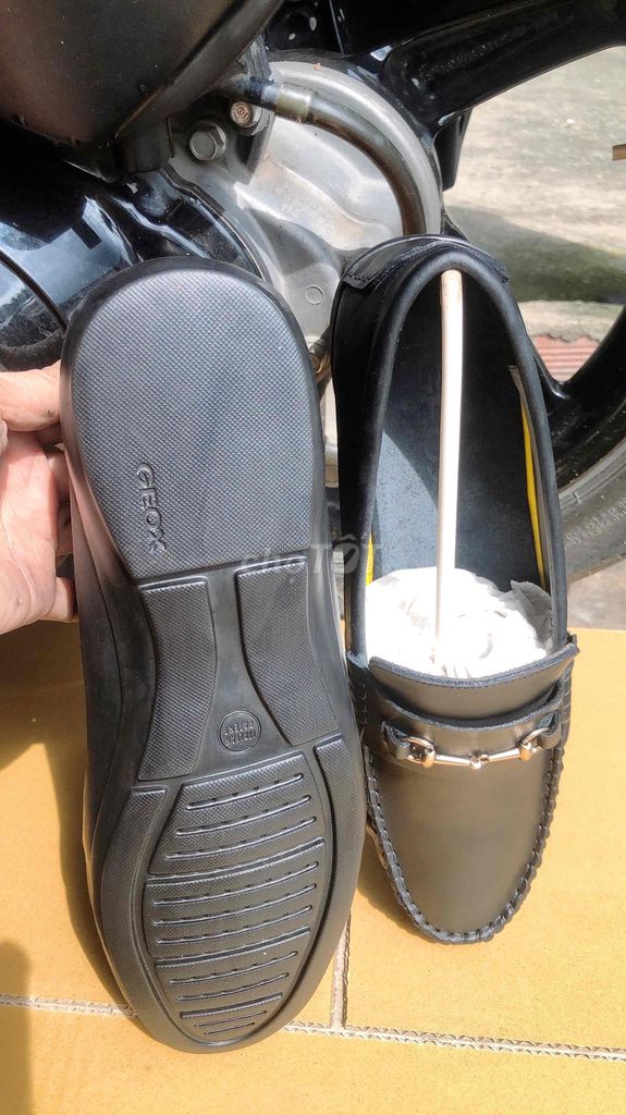 Giày lười Geox Da bò Nam Đen 39-45. Mua bán Giày dép tại Quận Gò Vấp Tp Hồ Chí Minh được đăng bởi Vodinhcuong hình 1