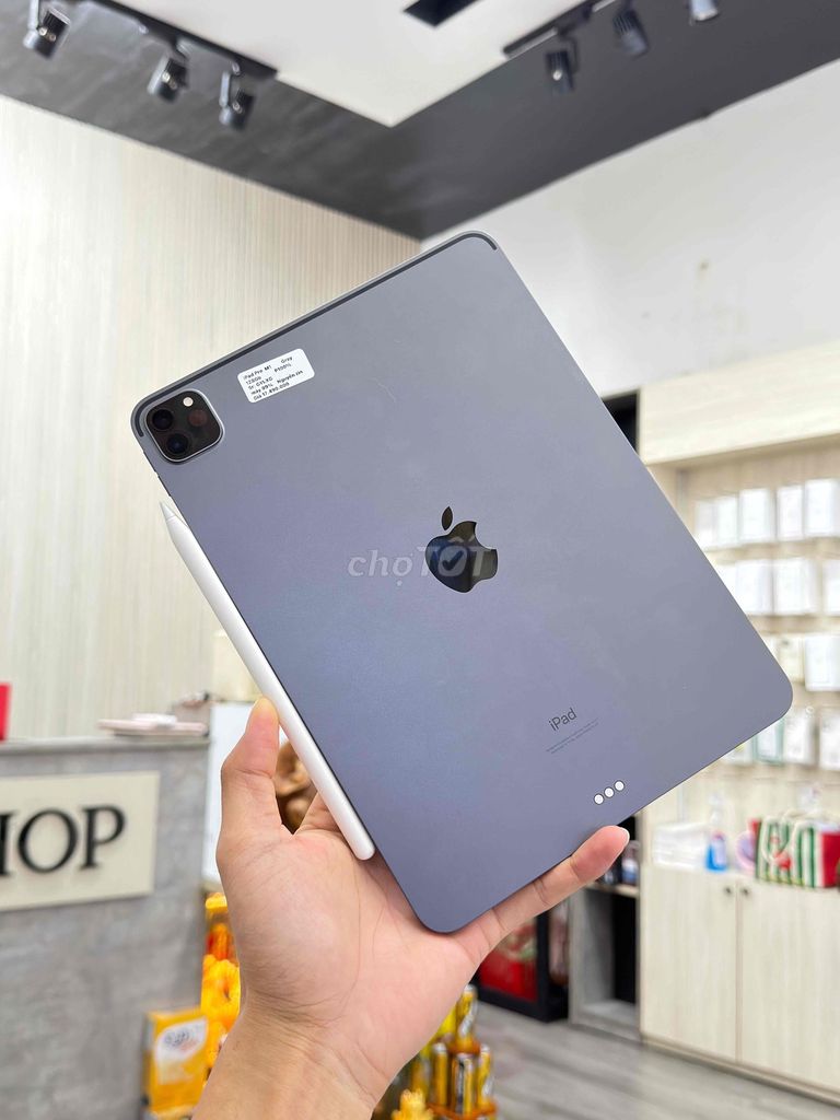Apple iPad Pro M1 256GB Xám Like New. Mua bán Máy tính bảng tại Quận Thanh Khê Đà Nẵng được đăng bởi Nguyễn Văn Tâm hình 1