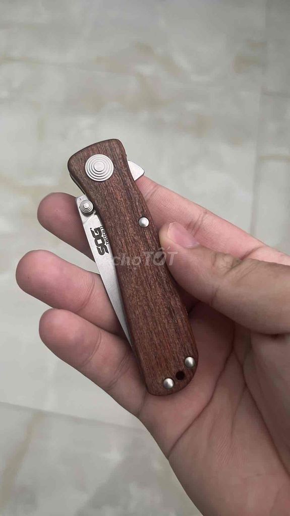 Dao bỏ túi SOG Twitch II Gỗ Kim loại. Mua bán Sở thích khác tại Quận Tân Phú Tp Hồ Chí Minh được đăng bởi Tuấn Thanh hình 1