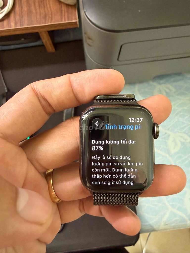 Apple Watch Series 6 eSIM Thep 87% pin. Mua bán Thiết bị đeo thông minh tại Quận Ninh Kiều Cần Thơ được đăng bởi Nghia Ho hình 1
