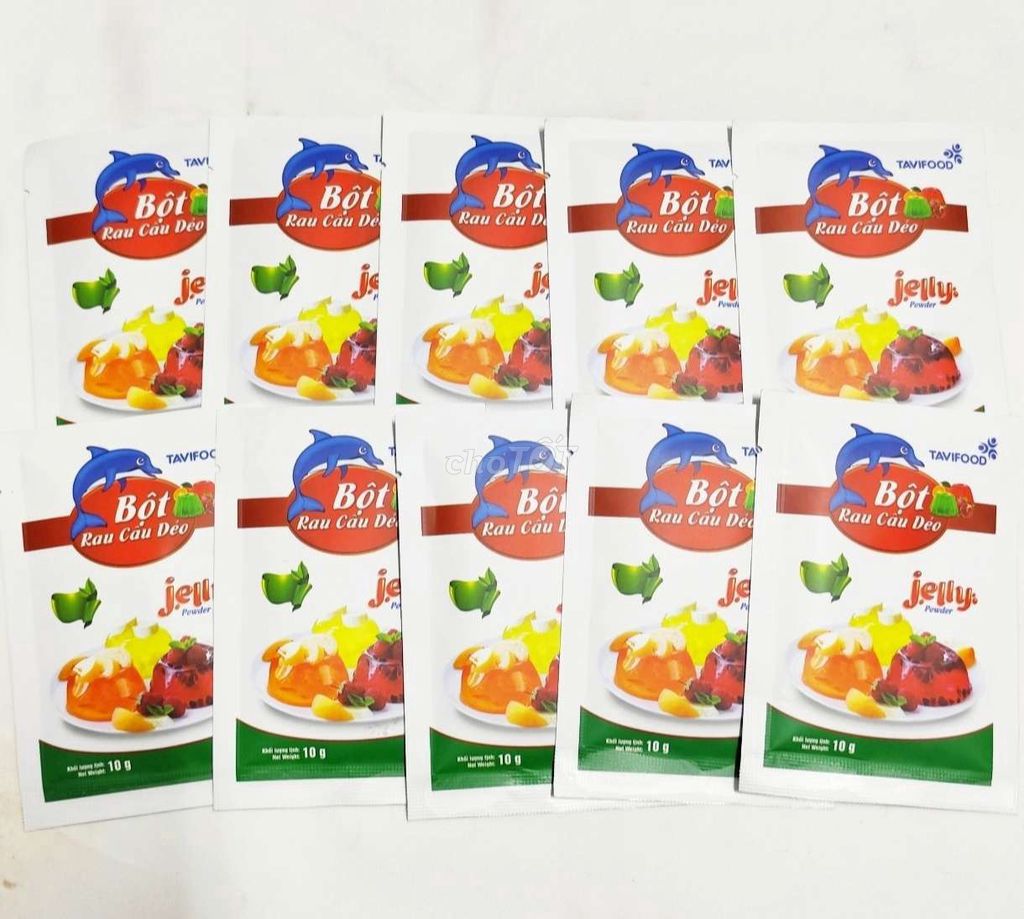 10 bịch Bột rau câu 100k freeship. Mua bán Đồ ăn, thực phẩm và các loại khác tại Quận Gò Vấp Tp Hồ Chí Minh được đăng bởi Đom Đóm hình 1