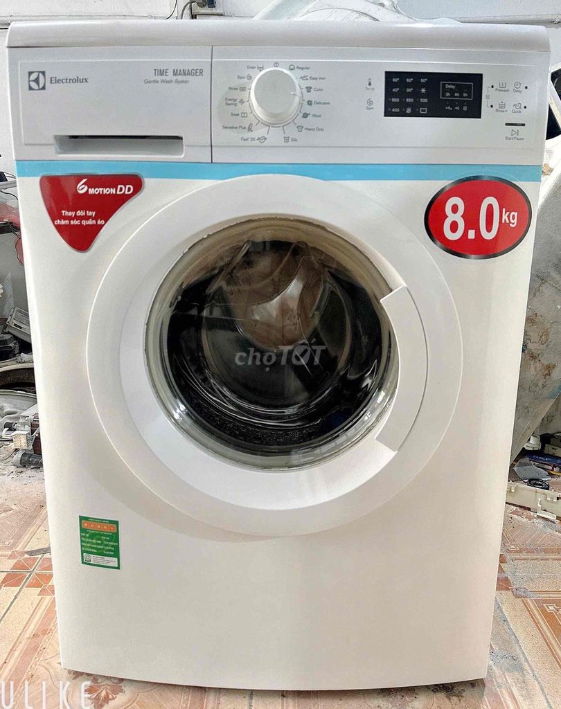 Máy giặt Electrolux 8KG cửa trước đã dùng. Mua bán Máy giặt tại Quận Hà Đông Hà Nội được đăng bởi Nguyễn Linh hình 1