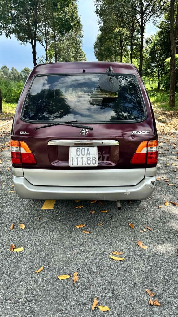 Toyota Zace 2001 GL - 12 km. Mua bán Ô tô tại Thị xã Bến Cát Bình Dương được đăng bởi Nguyên xe rẻ hình 1