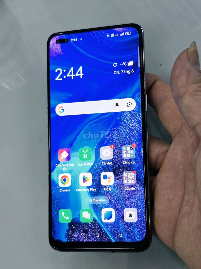 OPPO Reno4 Xanh 8GB/128GB đep. Mua bán Điện thoại tại Quận Cầu Giấy Hà Nội được đăng bởi Hùng Phát hình 1