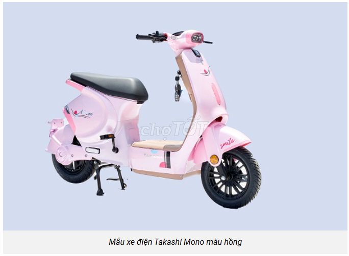 Xe điện Takashi Mono. Mua bán Xe điện tại Huyện Châu Thành Long An được đăng bởi XE MÁY MR TIN  hình 2
