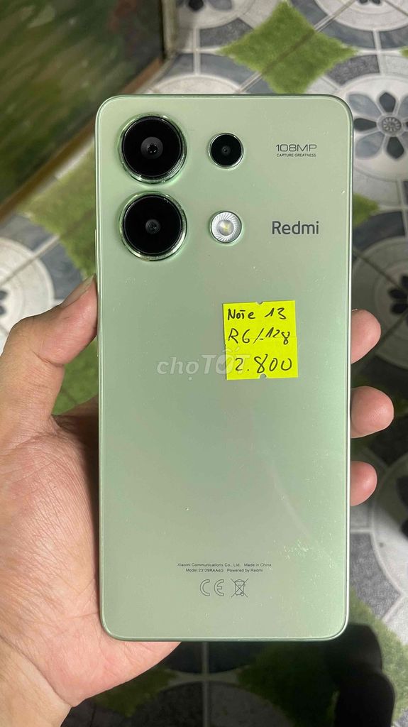 REDMI NOTE 13 6GB/128GB. Mua bán Điện thoại tại Huyện Nhà Bè Tp Hồ Chí Minh được đăng bởi Trần Hoàng Kính hình 1