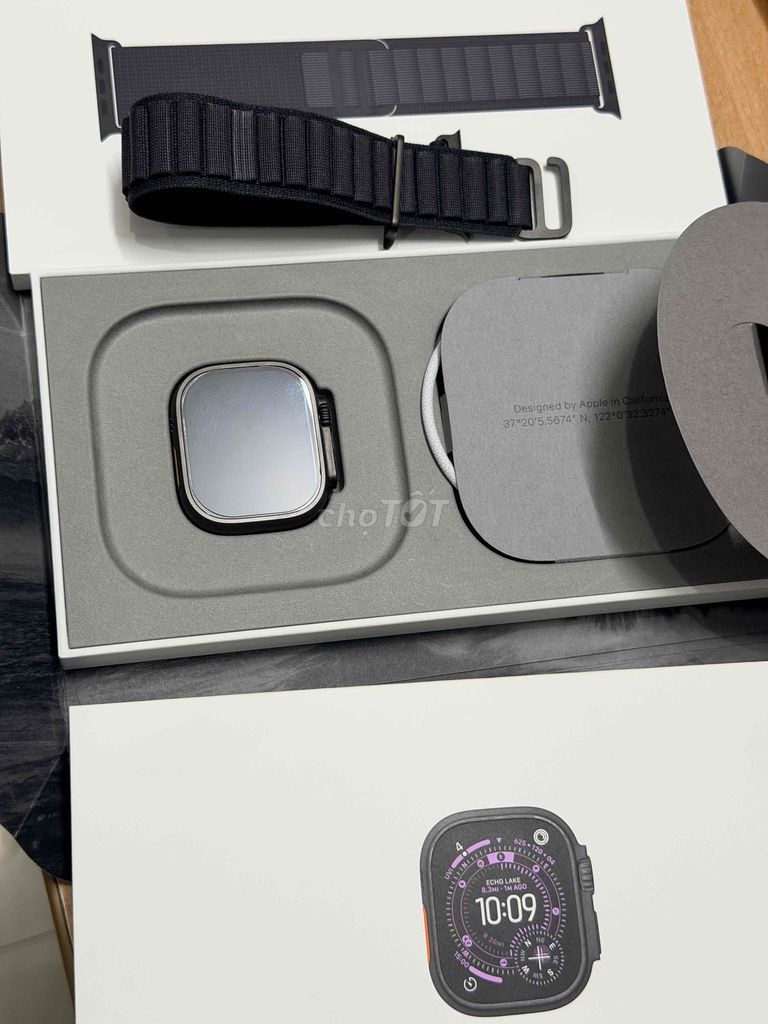 Apple Watch Ultra 3 Black Titan Mua CellPhoneS 99%. Mua bán Thiết bị đeo thông minh tại Quận Sơn Trà Đà Nẵng được đăng bởi Anh Apple Chính Hãng hình 1