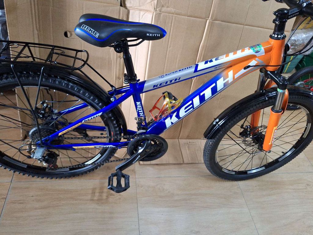 Xe đạp địa hình KEITH Cam, Xanh, Bạc. Mua bán Xe đạp tại Quận Ninh Kiều Cần Thơ được đăng bởi mi ca hình 6