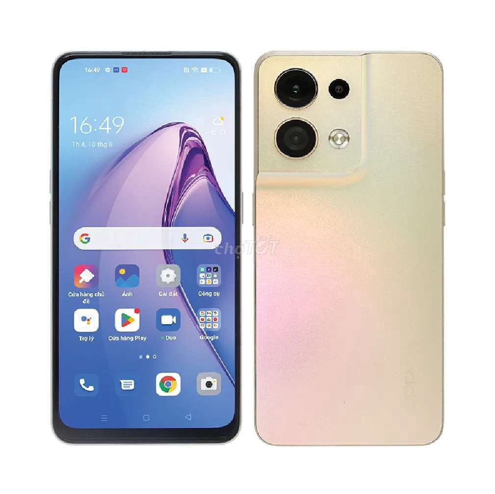 OPPO Reno 8 5G 256GB Vàng. Mua bán Điện thoại tại Huyện Nhơn Trạch Đồng Nai được đăng bởi Kiếm Ngáo hình 1