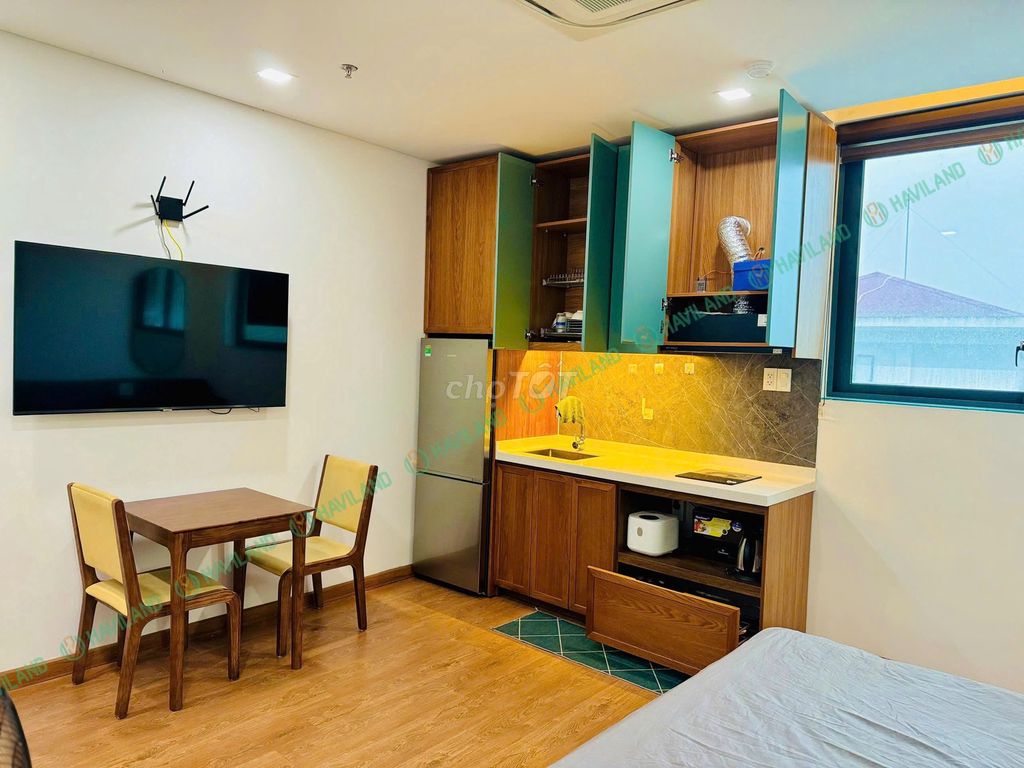 CHO THUÊ CĂN HỘ FULL NỘI THẤT NGAY SÂN BAY Ở ĐƯỢC 3 NGƯỜI TIỆN NGHI Đường Nguyễn Phi Khanh, Phường Thạc Gián, Quận Thanh Khê, Đà Nẵng Quận Thanh Khê Đà Nẵng