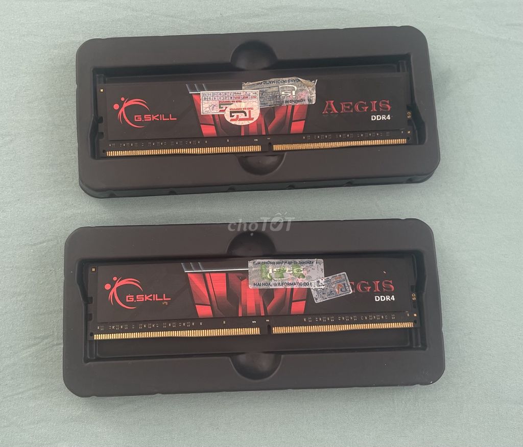 RAM G.Skill Aegis DDR4 16GB (8Gx2) 3200MHz Đen. Mua bán Linh kiện (RAM, Card...) tại Quận 8 Tp Hồ Chí Minh được đăng bởi Vu hình 1