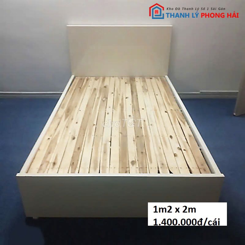 Nhiều Mẫu Giường Cũ Gỗ Công Nghiệp Bền Đẹp. Mua bán Giường, chăn ga gối nệm tại Quận Bình Thạnh Tp Hồ Chí Minh được đăng bởi thanh lý phong hải  hình 2