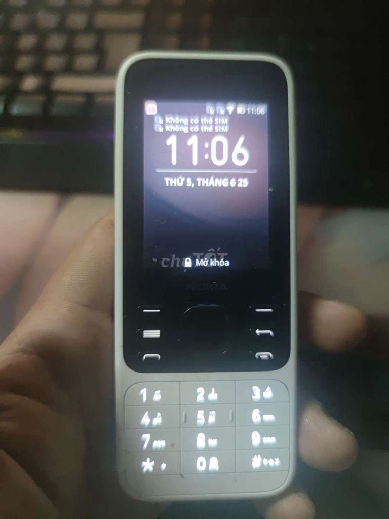 Nokia Điện thoại phổ thông 4G Pin bền Trắng. Mua bán Điện thoại tại Quận Bình Tân Tp Hồ Chí Minh được đăng bởi Thai Ty Pham hình 1