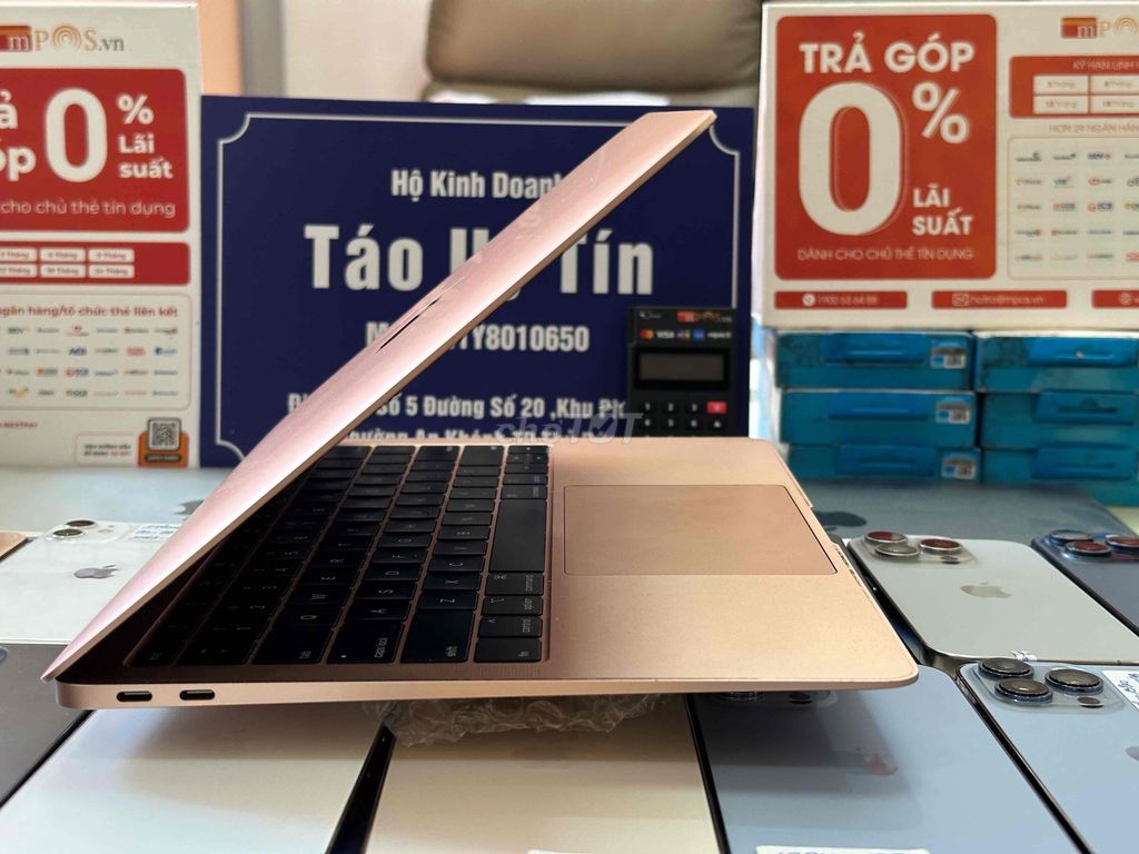 Macbook Air 2018 i5 8/256Gb Máy Zin All Pin Trâu