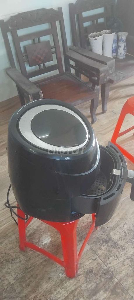 Nồi chiên không dầu Lock&Lock Đen. Mua bán Bếp, lò, đồ điện nhà bếp tại Huyện Long Điền Bà Rịa - Vũng Tàu được đăng bởi TÈO hình 1