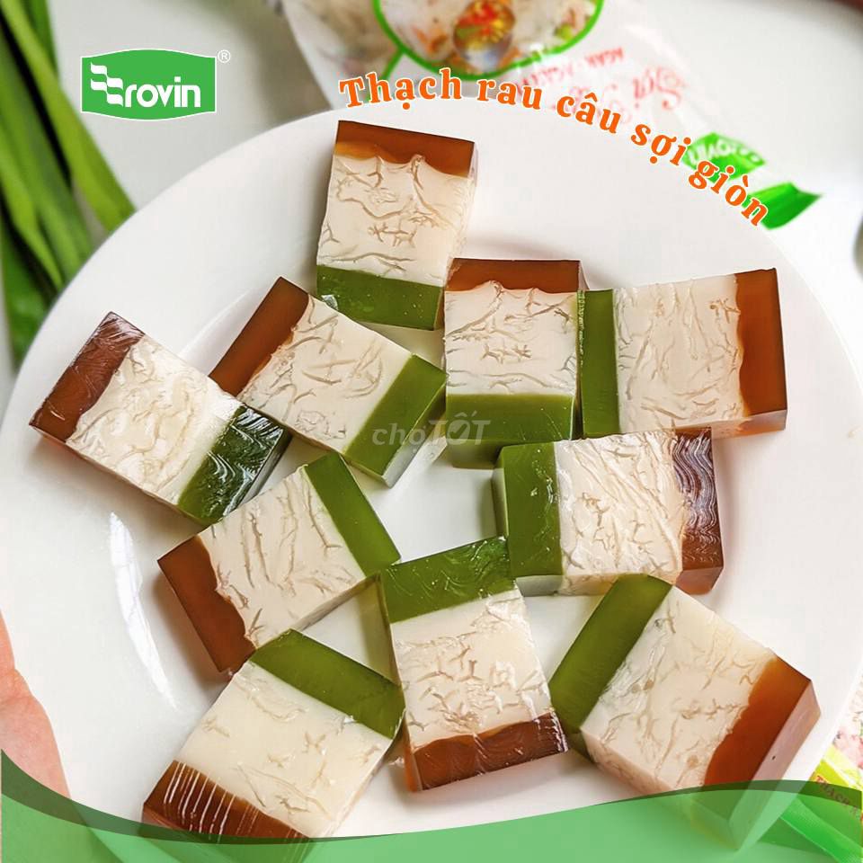 Lốc rau câu sợi Rovin dùng làm gỏi, nấu chè. Mua bán Đồ ăn, thực phẩm và các loại khác tại Quận 10 Tp Hồ Chí Minh được đăng bởi Rovin Official hình 4