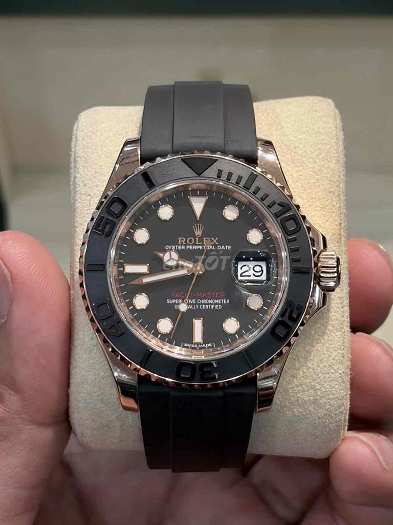 Rolex Yacht-Master 40mm Vàng hồng. Mua bán Đồng hồ tại Quận Hoàng Mai Hà Nội được đăng bởi Anh Tuấn hình 1
