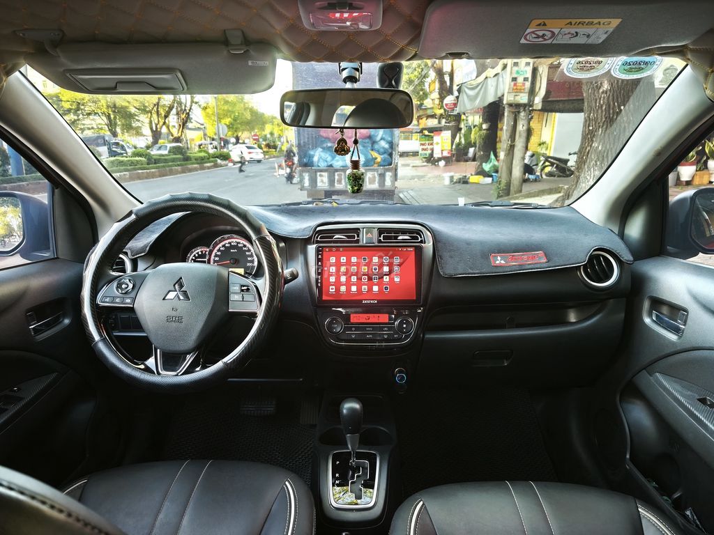 Mitsubishi Attrage 2021 CVT Đỏ. Mua bán Ô tô tại Thành phố Pleiku Gia Lai được đăng bởi Phan Hải hình 6