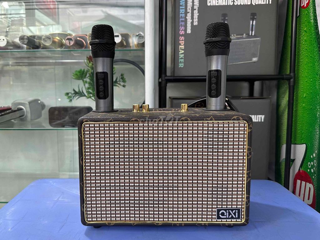 Loa Bluetooth Karaoke Qixi SK-2036 Kèm 2 Micro. Mua bán Tivi, Âm thanh tại Huyện Hóc Môn Tp Hồ Chí Minh được đăng bởi Huy Chấn hình 1