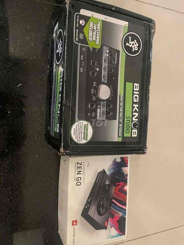 Mackie Big Knob Studio Bộ điều khiển kiểm âm Đen. Mua bán Tivi, Âm thanh tại Huyện Bình Đại Bến Tre được đăng bởi Nguyễn Hồng Phúc hình 1