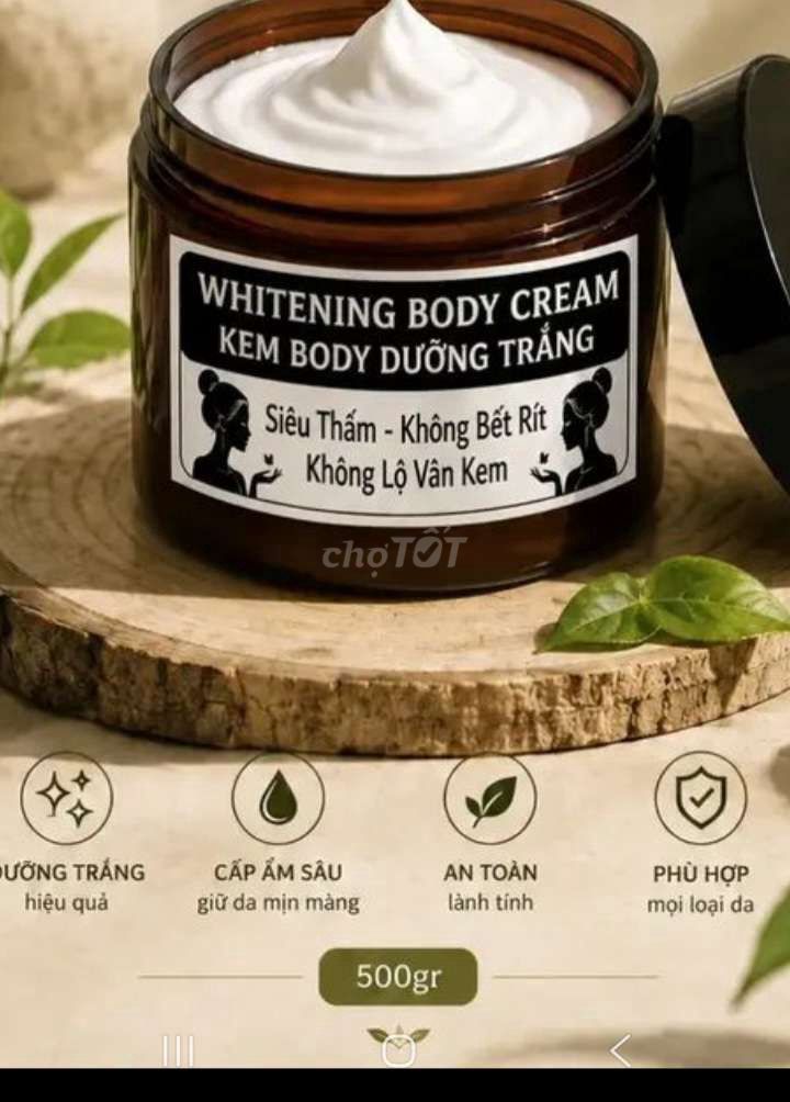 Kem dưỡng thể Nữ 500gr Dưỡng trắng. Mua bán Phụ kiện thời trang khác tại Huyện Đức Trọng Lâm Đồng được đăng bởi lê minh nhật hình 1