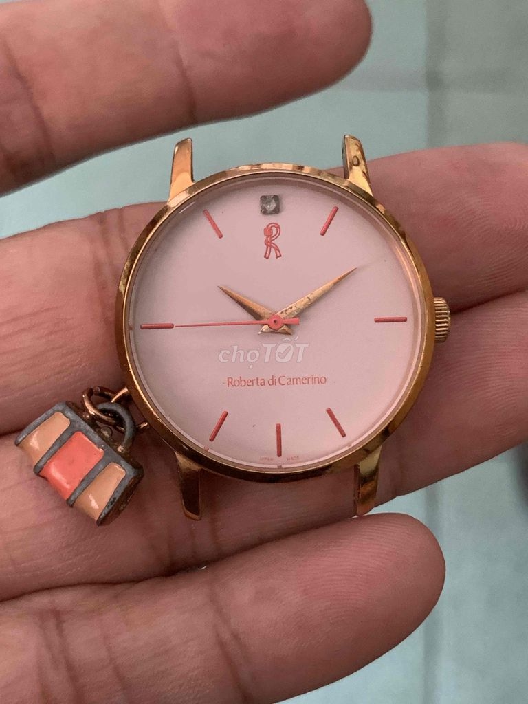 Roberta di Camerino RC-7766 Nữ Vàng hồng. Mua bán Đồng hồ tại Huyện Vĩnh Thạnh Cần Thơ được đăng bởi Phạm Tiến Dũng hình 1