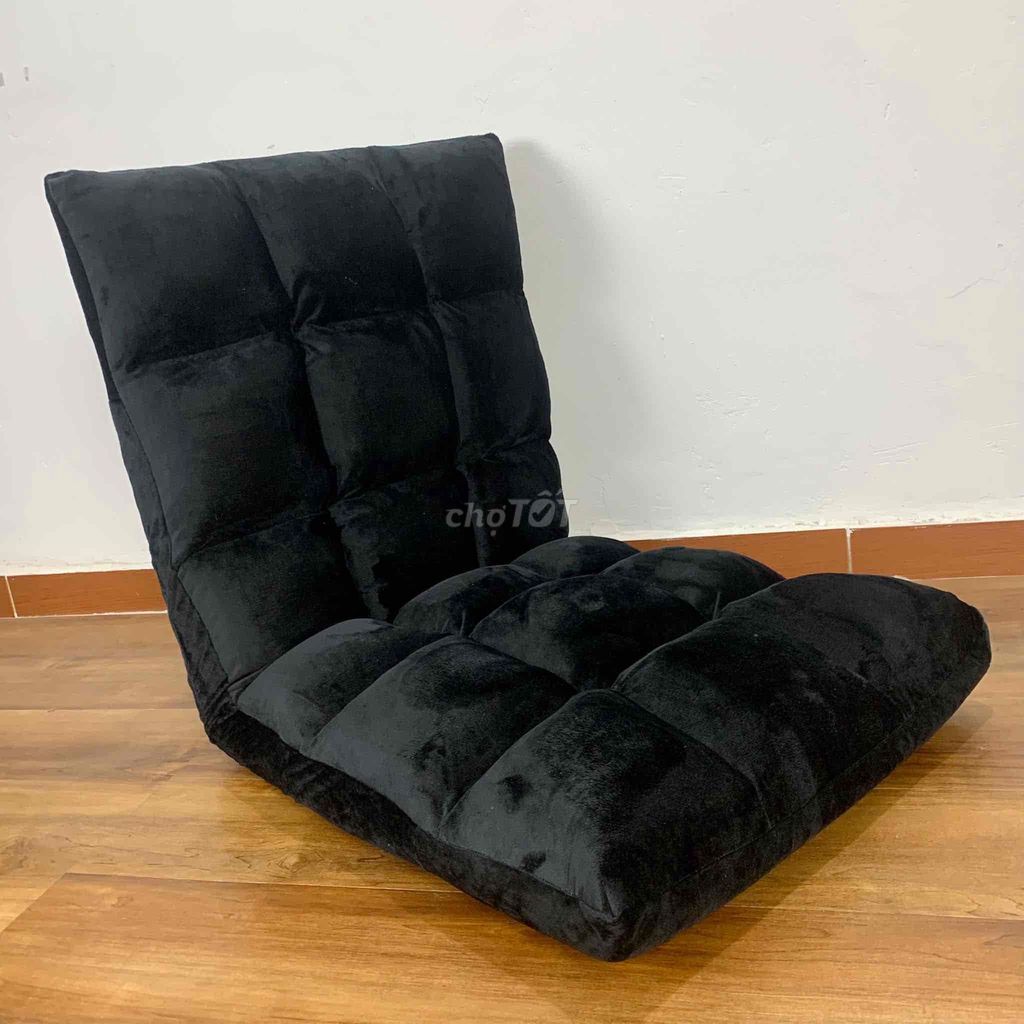 Ghế bệt Vải nhung Đen đơn giản. Mua bán Bàn ghế tại Quận Bình Thạnh Tp Hồ Chí Minh được đăng bởi Lam Hy hình 1
