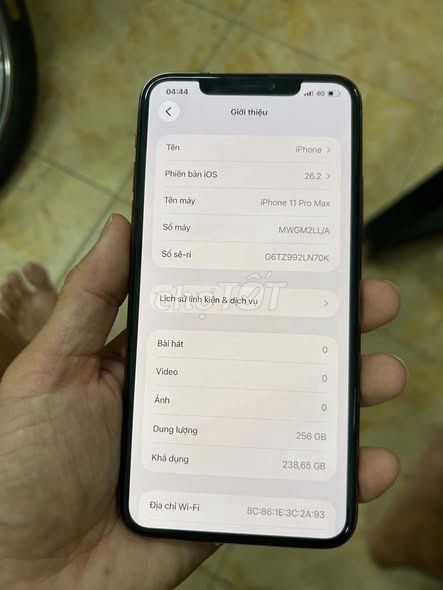 iPhone 11 Pro Max 256GB Vàng Đã dùng. Mua bán Điện thoại tại Quận Tân Phú Tp Hồ Chí Minh được đăng bởi Hội Đồ Điện Tử hình 1