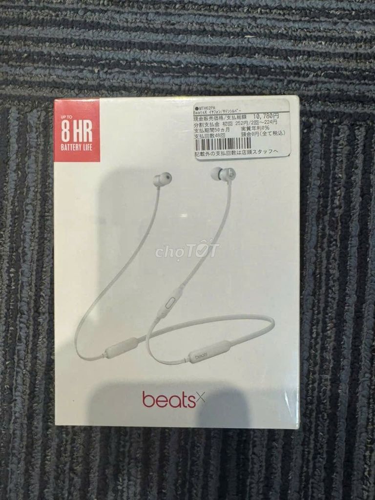 Tai nghe Bluetooth Beats Beats X Bạc. Mua bán Tivi, Âm thanh tại Quận Cầu Giấy Hà Nội được đăng bởi Bảo Việt hình 1
