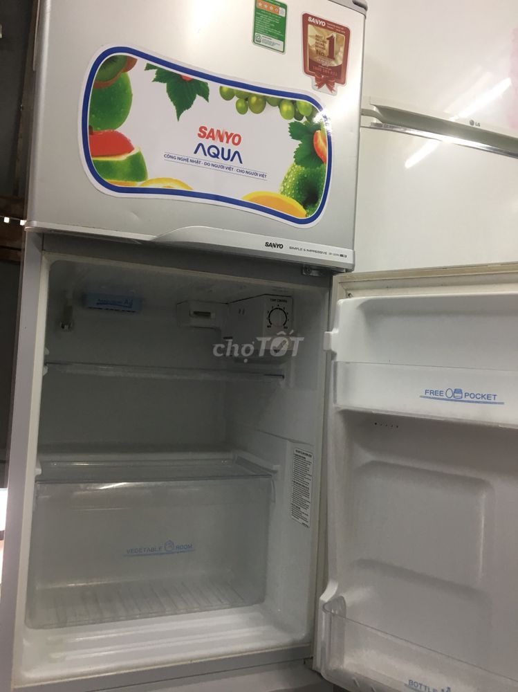 0969421092 - Tủ lạnh Sanyo Aqua 125l , mới 95%, hàng siêu lướt