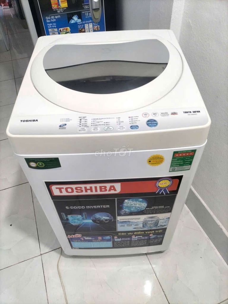 Máy giặt Toshiba 7.2kg .giặt vắt êm.. Mua bán Máy giặt tại Quận 12 Tp Hồ Chí Minh được đăng bởi Phương Anh  hình 1