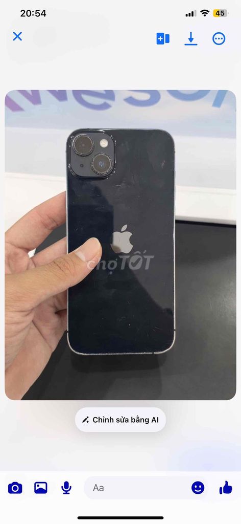 Apple iPhone 14 Plus Đen Đã sử dụng dính iCloud. Mua bán Điện thoại tại Quận 6 Tp Hồ Chí Minh được đăng bởi Nguyễn Kiệt hình 1