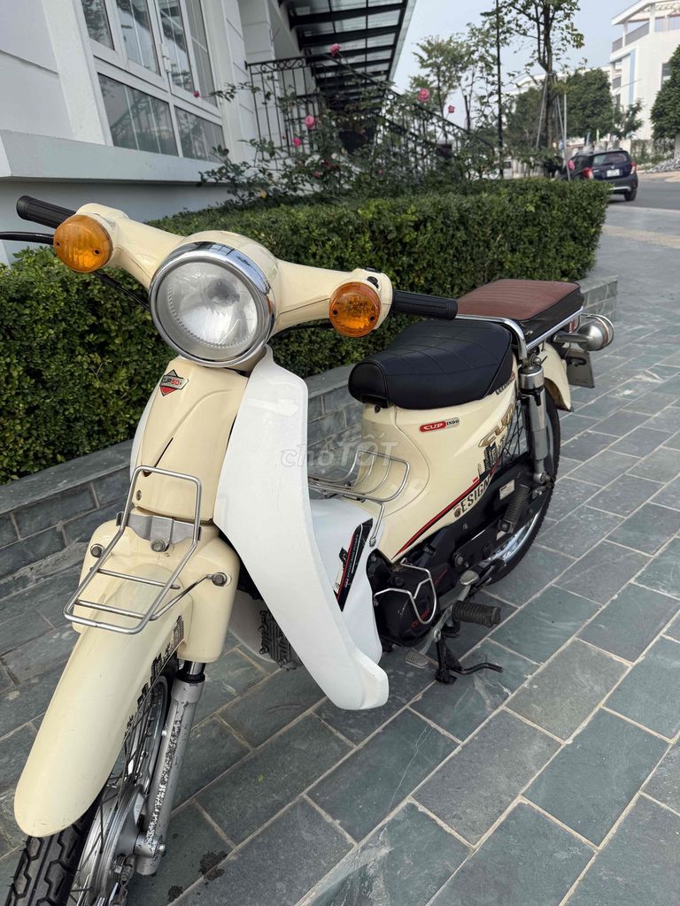 SYM Cub 50cc màu Kem. Mua bán Xe máy tại Quận Bắc Từ Liêm Hà Nội được đăng bởi Hữu Nhuận hình 6