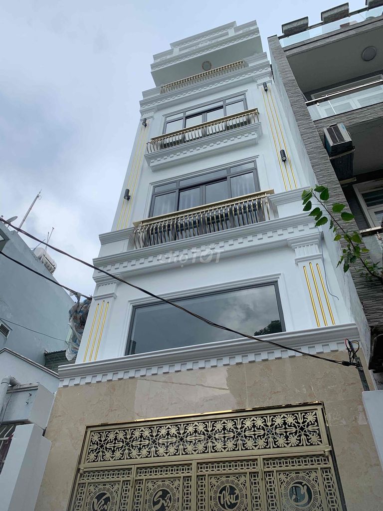bán nhà 5 Tầng mới xây đẹp Đường Gò Dầu 4x14m giá 7.5 tỷ