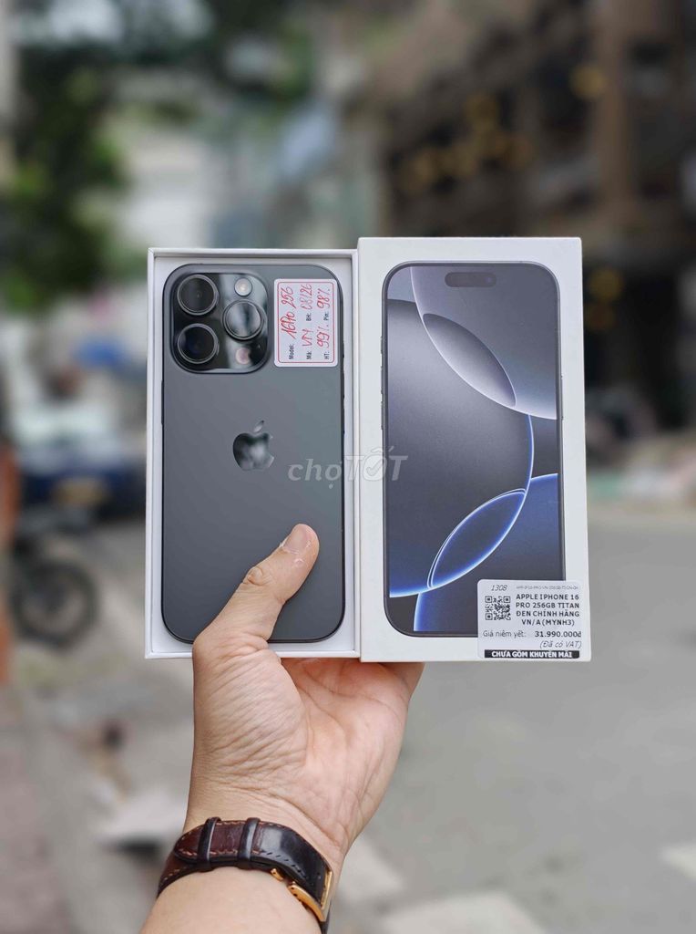 iPhone 16 Pro 256GB VN/A Fullbox pin 98%. Mua bán Điện thoại tại Quận Đống Đa Hà Nội được đăng bởi Lâm Bảo Tuyên hình 1