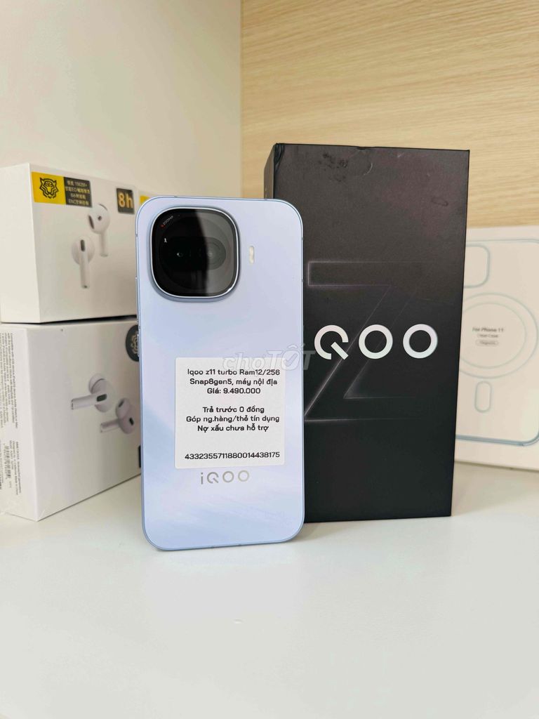IQOO Z11 Turbo 12GB/256GB. Mua bán Điện thoại tại Thành phố Long Xuyên An Giang được đăng bởi Ngân KNmobile An Giang  hình 1