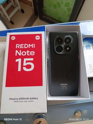 Xiaomi Redmi Note 15 4G ram 8/128GB Đen
