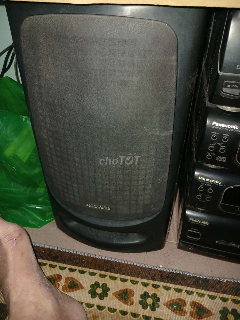Dàn âm thanh Panasonic Đen Đài Đĩa AUX. Mua bán Tivi, Âm thanh tại Quận Ba Đình Hà Nội được đăng bởi Hung Hoang hình 1