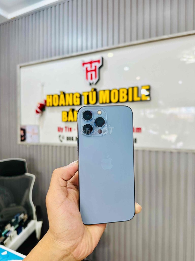 iPhone 13 Pro Max 128GB Xanh Dương. Mua bán Điện thoại tại Quận Liên Chiểu Đà Nẵng được đăng bởi Hoàng Tú MB hình 1