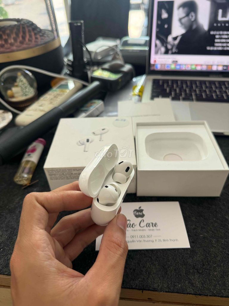 AirPods Pro 2 C Fullbox 99. Mua bán Tivi, Âm thanh tại Quận Bình Thạnh Tp Hồ Chí Minh được đăng bởi Táo Care  hình 1
