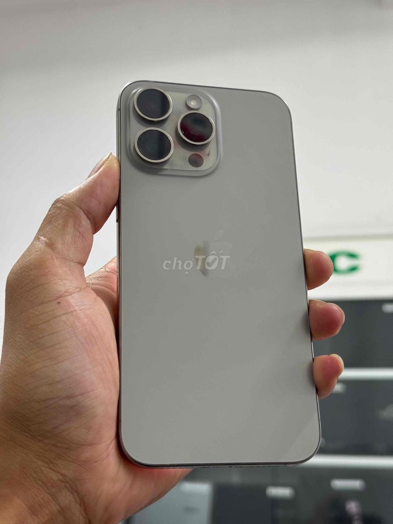 Apple iPhone 15 Pro Max 512GB Xám 100%. Mua bán Điện thoại tại Thành phố Buôn Ma Thuột Đắk Lắk được đăng bởi Cầm Đồ PHÚT 89  hình 1