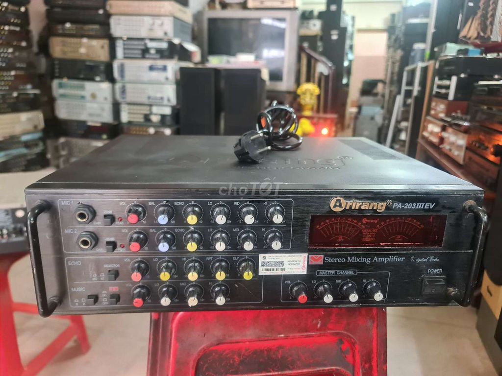 Ampli Arirang Pa 203III ev (hãng/ đen/8c