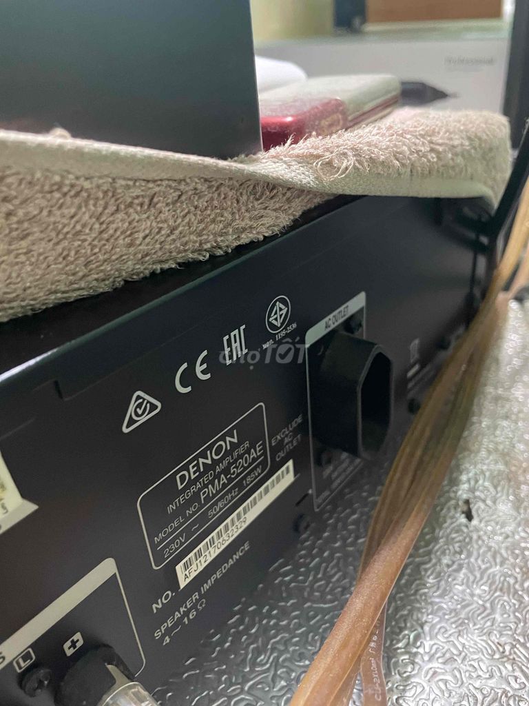 Amply tích hợp Denon PMA-520AE Đen Đã sử dụng. Mua bán Tivi, Âm thanh tại undefined undefined được đăng bởi TÂM hình 1