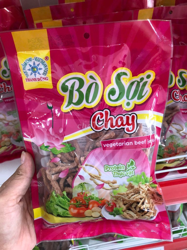 Bò sợi  chay THANH DŨNG. Mua bán Đồ ăn, thực phẩm và các loại khác tại Huyện Nhà Bè Tp Hồ Chí Minh được đăng bởi Nguyễn Yến hình 1